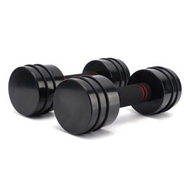 Black Paint Adjustable Dumbbell Set