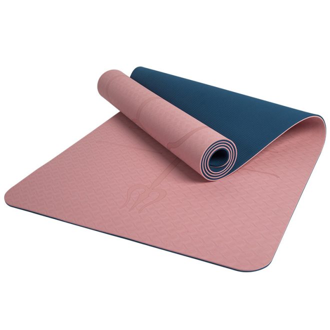 TPE Yoga Mat Alignment Lines - Image 3