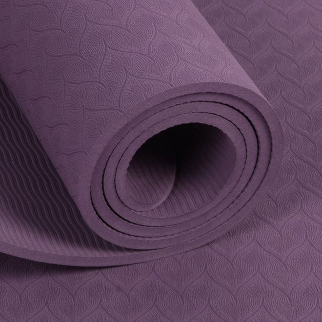 TPE Yoga Mat Alignment Lines - Image 4