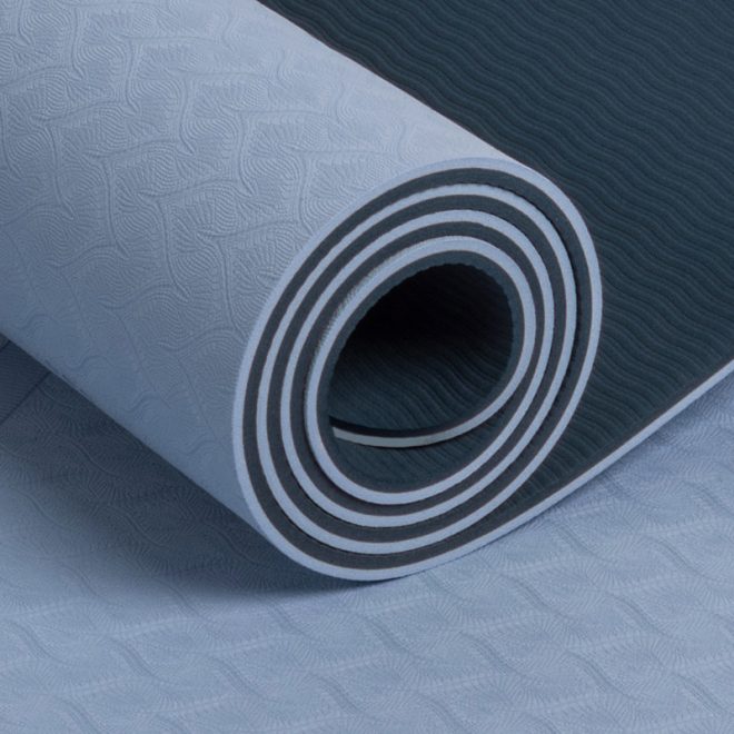 TPE Yoga Mat Alignment Lines - Image 5