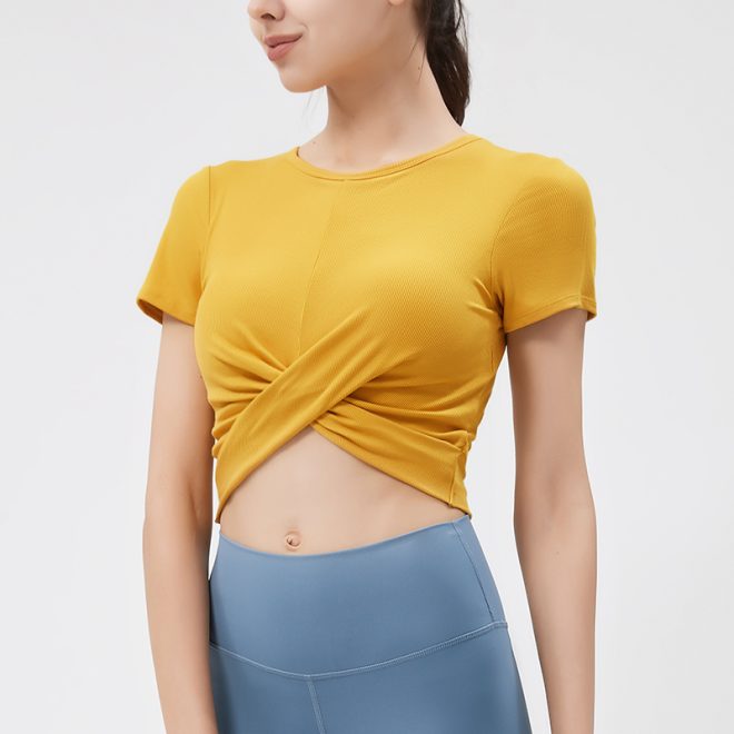 Short Sleeve Cropped Shirt - Image 5