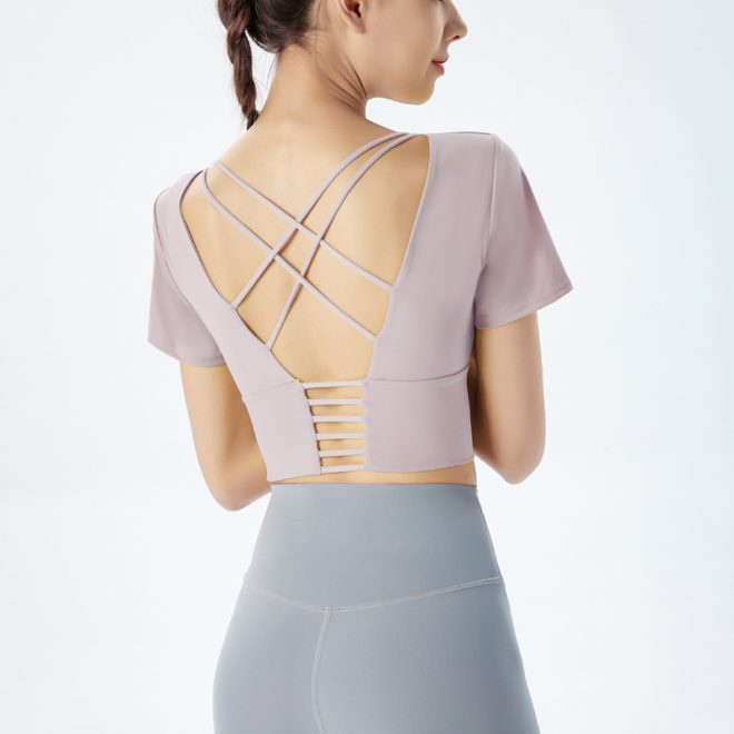 Short Sleeve Cropped Shirt - Image 4