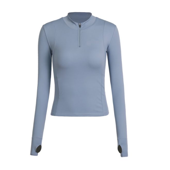Long Sleeve Half Zip Jacket - Image 7