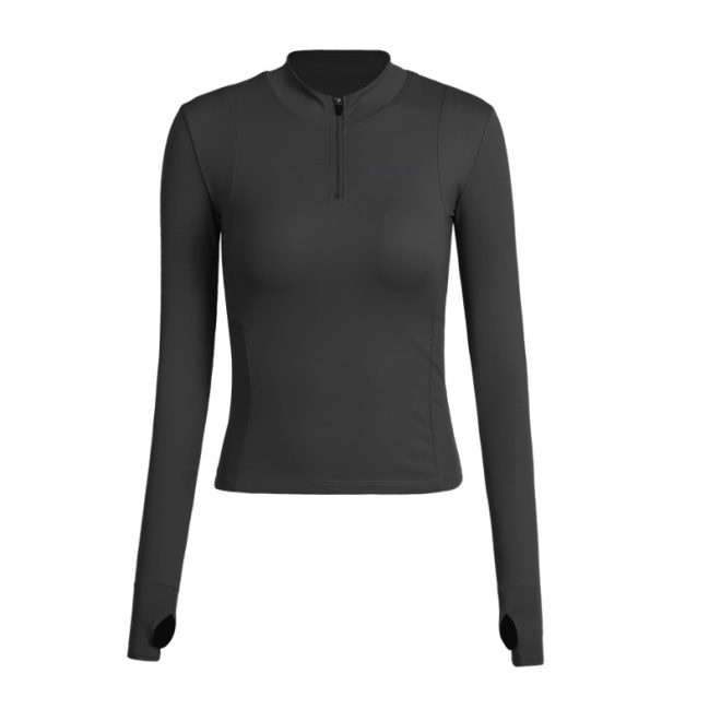Long Sleeve Half Zip Jacket - Image 8
