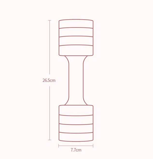 2.5KG Adjustable Dumbbell - Image 7