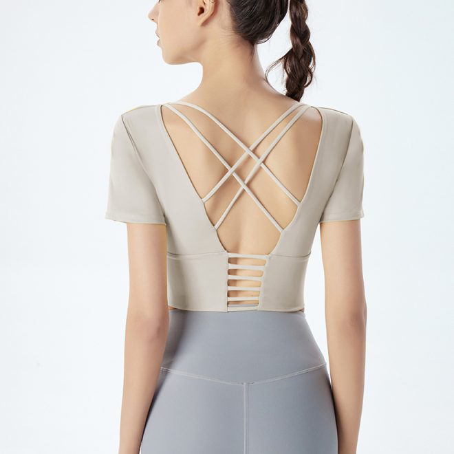 Short Sleeve Cropped Shirt - Image 7
