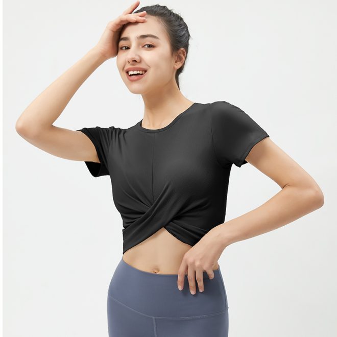 Short Sleeve Cropped Shirt - Image 6