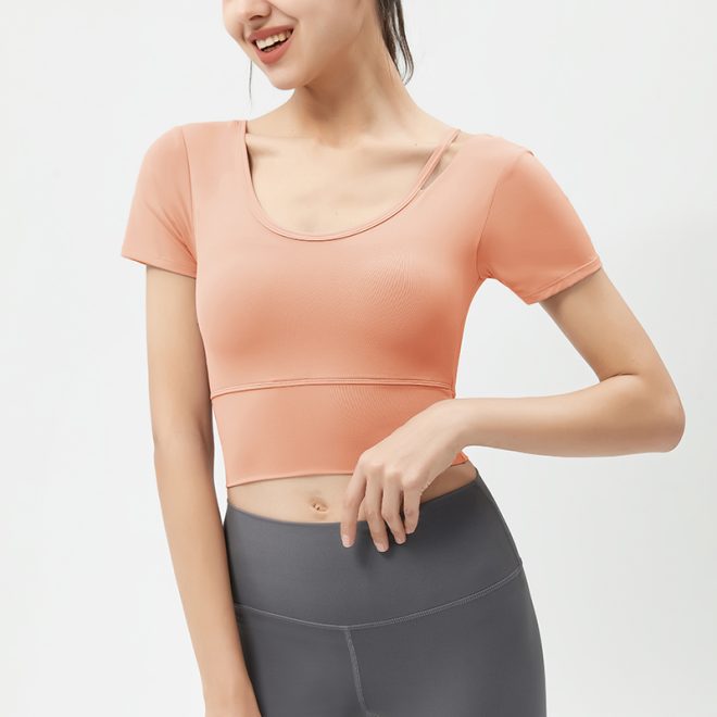 Short Sleeve Cropped Shirt - Image 6