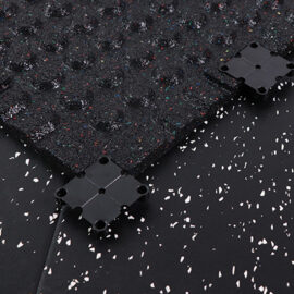 Rubber Floor with Plastic Latch